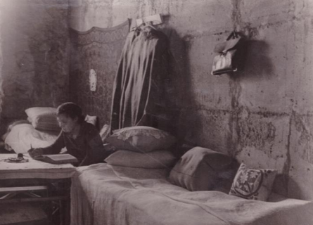 A room in a dormitory