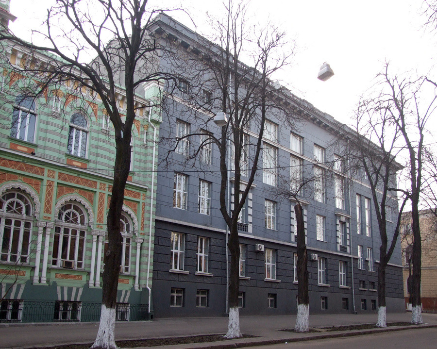 The facade of the Odessa Institute of Low-Temperature Engineering and Energy