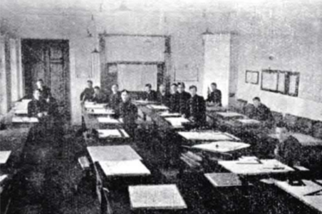 Drawing class of the Odesa mill-technical school